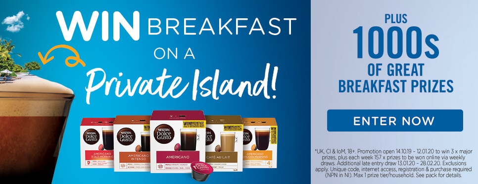 WIN Breakfast on a Private Island!
