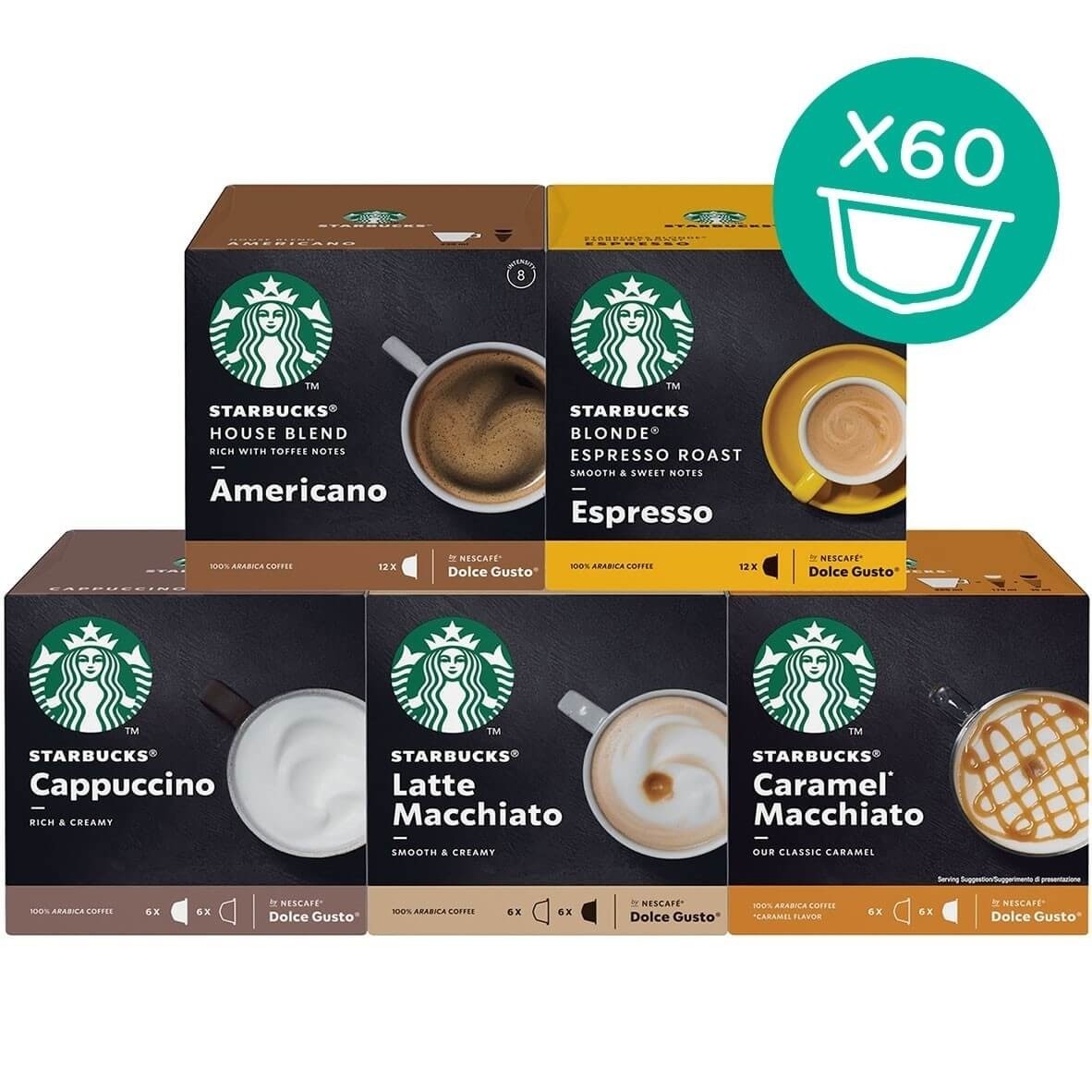 STARBUCKS® BUNDLE PACK NESCAFÉ® Dolce Gusto®