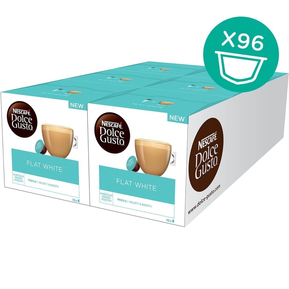 Flat White Coffee Pod Bundle | NESCAFÉ® Dolce Gusto®