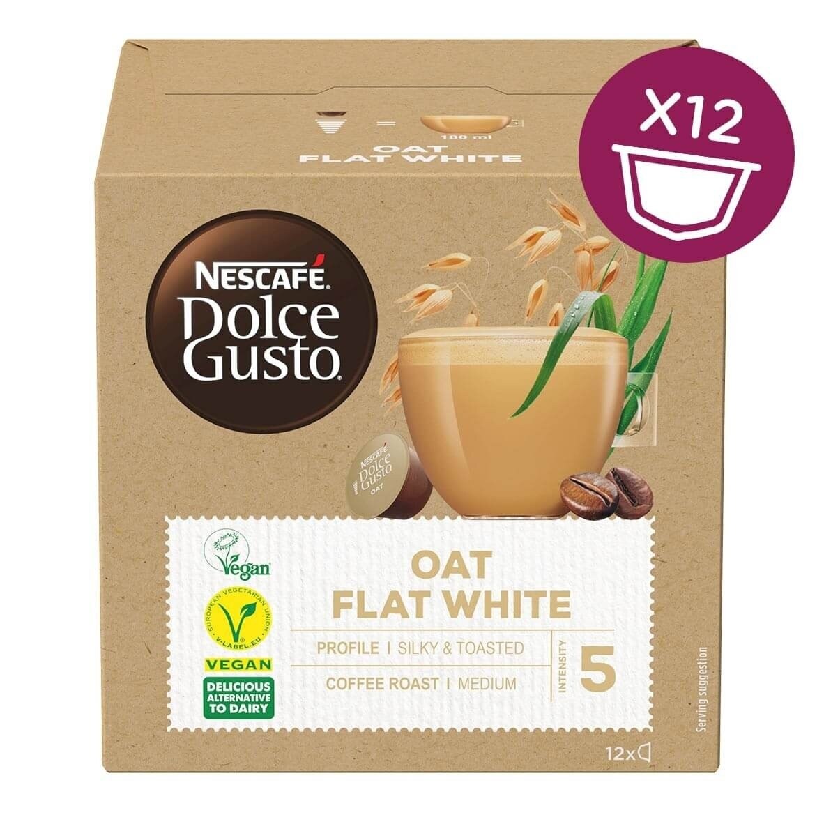 PlantBased Flat White Oat NESCAFÉ® Dolce Gusto®