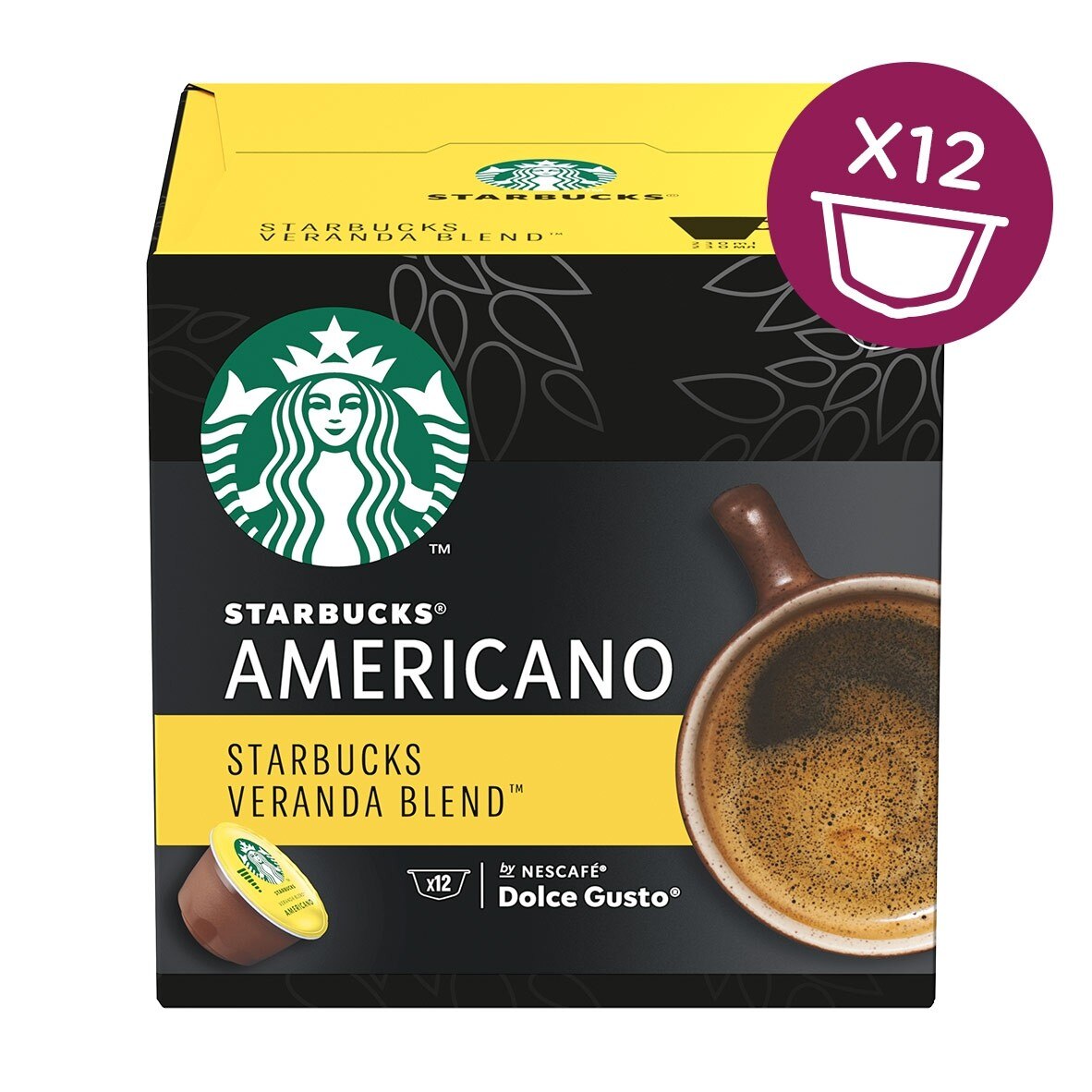 STARBUCKS® Americano Veranda Blend NESCAFÉ® Dolce Gusto®