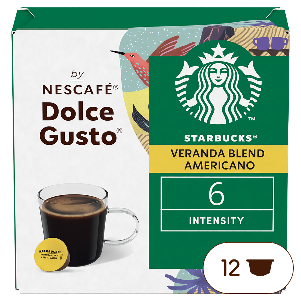 STARBUCKS Americano Veranda Blend NESCAFE Dolce Gusto