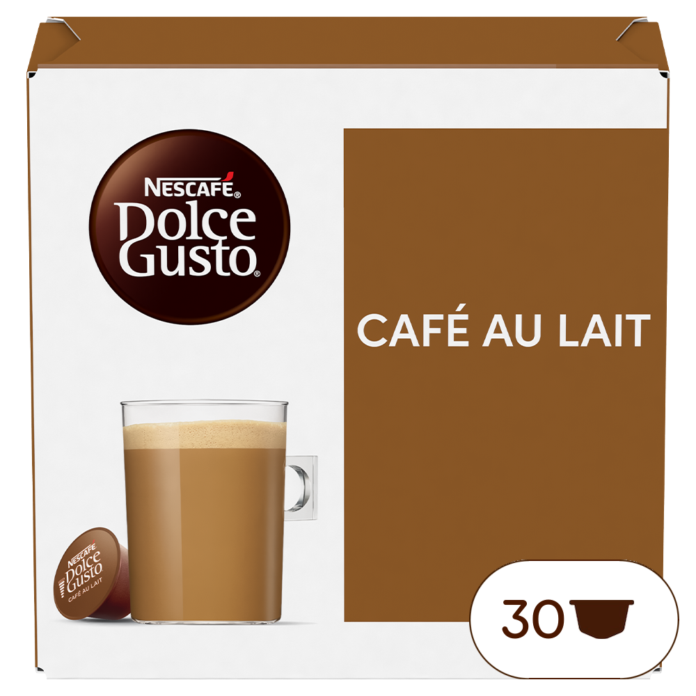 Café au Lait Coffee Pods Magnum Pack NESCAFÉ® Dolce Gusto®