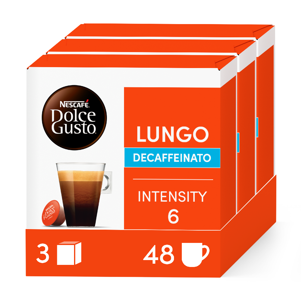 Lungo Decaf 48 Pod Bundle
