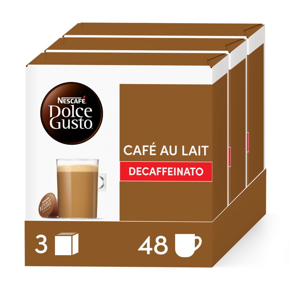 Café au Lait Decaf 48 Pod Bundle