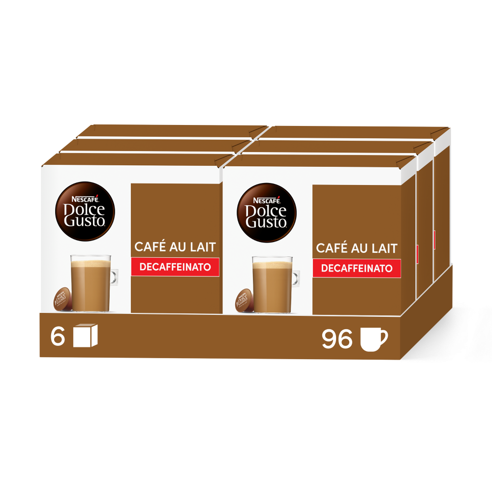 Café Au Lait Decaf Bundle - 6 Boxes