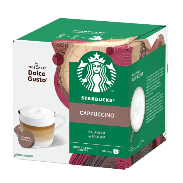 Starbucks cappuccino k cups top