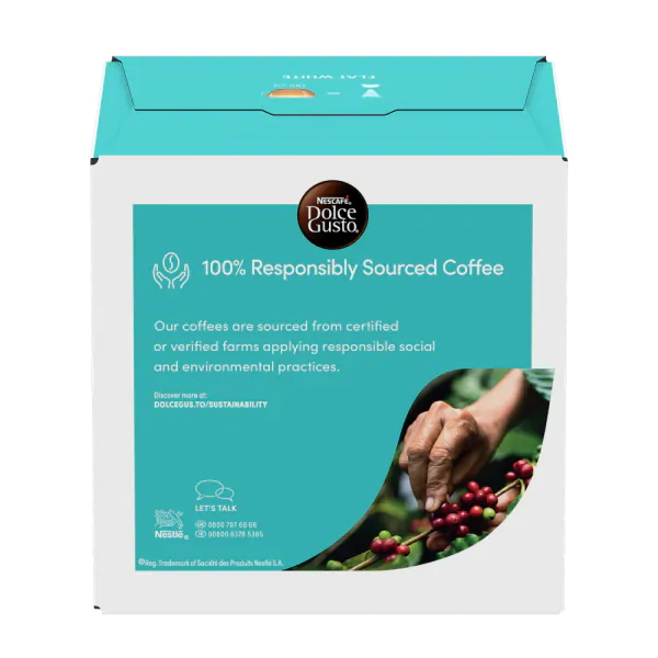 Flat White Coffee Pods NESCAFE Dolce Gusto