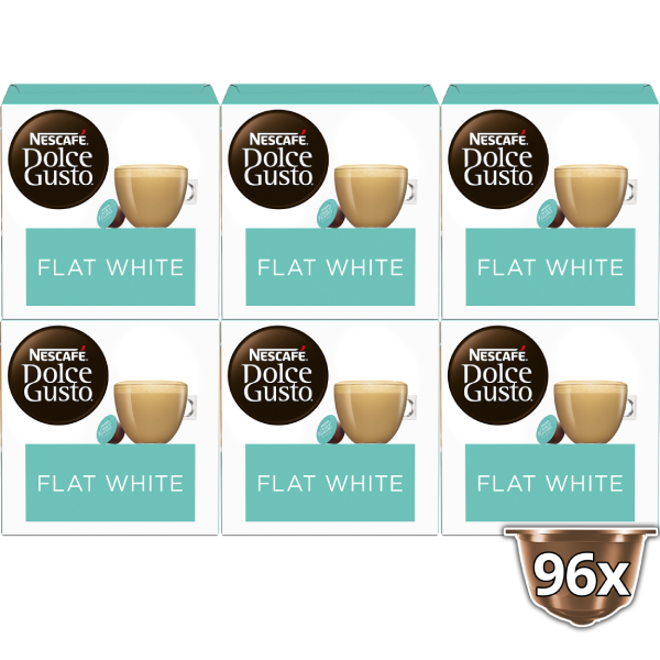 Dolce gusto flat white pods 2025
