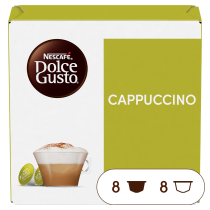 Pack of 16 CappuccinoNESCAFÉ® Dolce Gusto® coffee pods