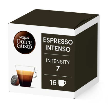 Pack of 16 Espresso IntensoNESCAF&Eacute;&reg; Dolce Gusto&reg; coffee pods