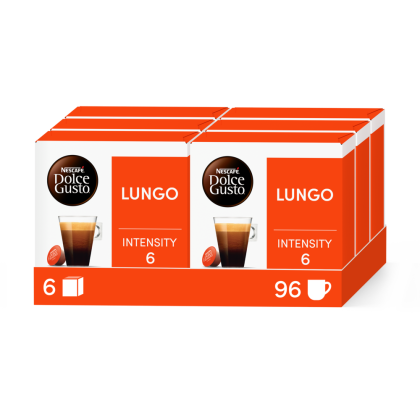 Pack of 96 Special Lungo Bundle - 6 BoxesNESCAF&Eacute;&reg; Dolce Gusto&reg; coffee pods