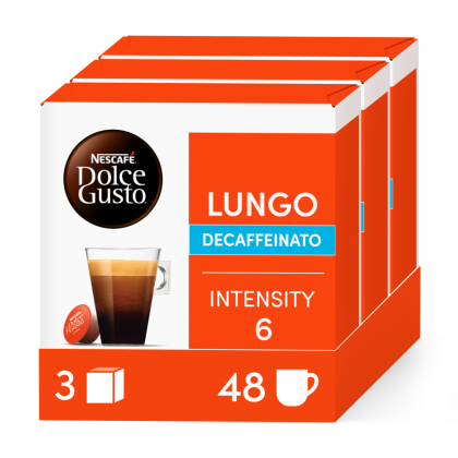 Lungo Decaf 48 Pod Bundle