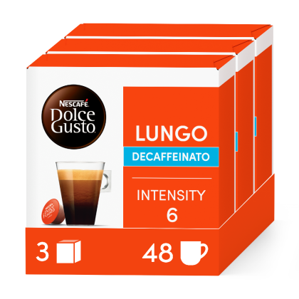 Lungo Decaf 48 Pod Bundle
