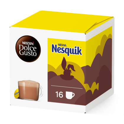 Pack of 16 Nesquik&reg; Hot ChocolateNESCAF&Eacute;&reg; Dolce Gusto&reg; coffee pods