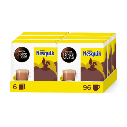 Pack of 96 Special Nesquik&reg; Hot Chocolate Bundle - 6 boxesNESCAF&Eacute;&reg; Dolce Gusto&reg; coffee pods