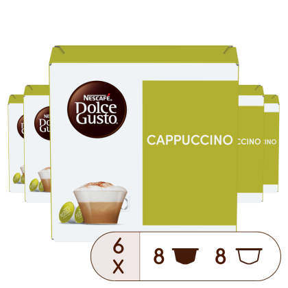 Cappuccino Coffee Pods NESCAFE Dolce Gusto