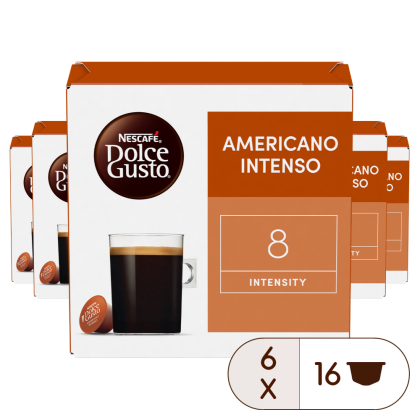 Americano Intenso Coffee Pods NESCAFE Dolce Gusto