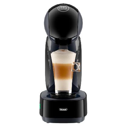 Front view Infinissima Black and Charcoal NESCAFÉ® Dolce Gusto® Coffee Machine