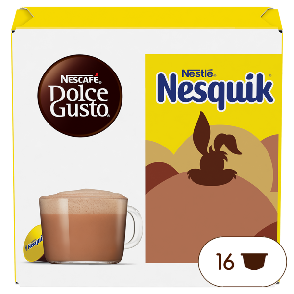 Pack of 16 Nesquik® Hot ChocolateNESCAFÉ® Dolce Gusto® coffee pods