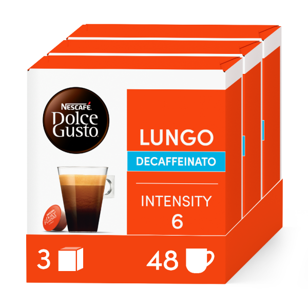 Lungo Decaf 48 Pod Bundle
