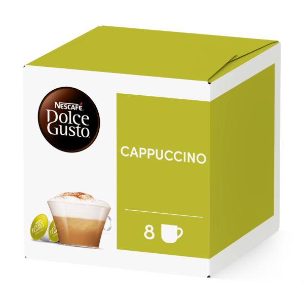 Pack of 16 CappuccinoNESCAFÉ® Dolce Gusto® coffee pods