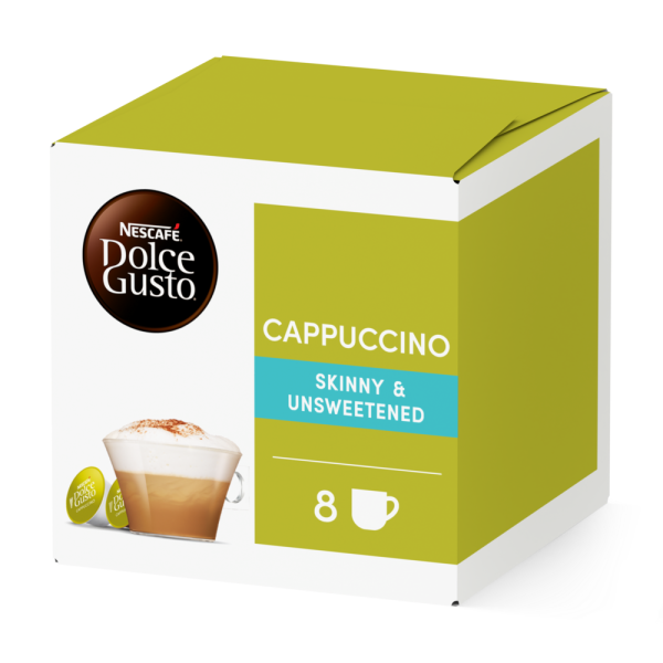 Pack of 16 Skinny CappuccinoNESCAFÉ® Dolce Gusto® coffee pods
