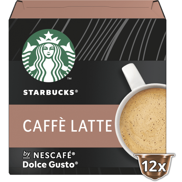 STARBUCKS CAFFE LATTE box