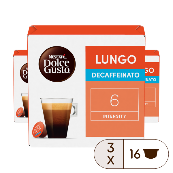 Lungo Decaf 48 Pod Bundle