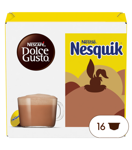 Pack of 16 Nesquik® Hot ChocolateNESCAFÉ® Dolce Gusto® coffee pods