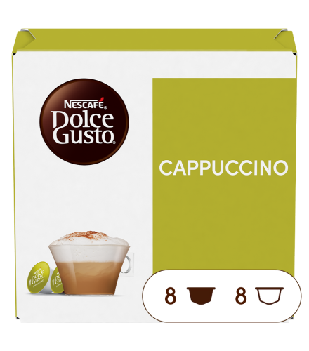 Pack of 16 CappuccinoNESCAFÉ® Dolce Gusto® coffee pods