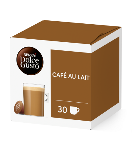Pack of 30 Café au Lait Magnum PackNESCAFÉ® Dolce Gusto® coffee pods