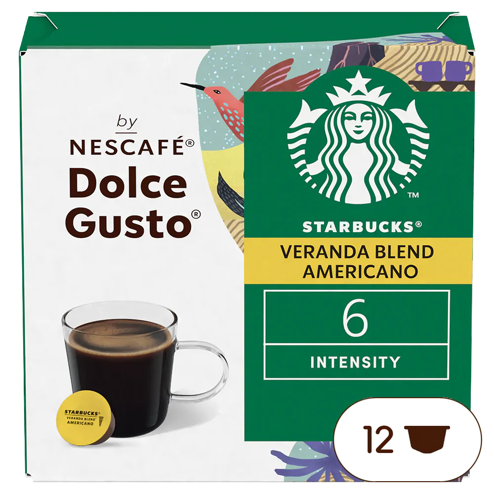 STARBUCKS Americano Veranda Blend NESCAFE Dolce Gusto