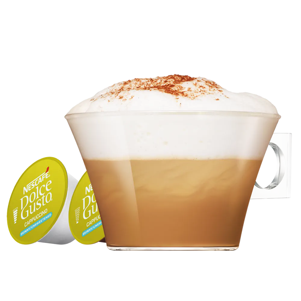 Skinny Cappuccino Coffee Pods NESCAFE Dolce Gusto