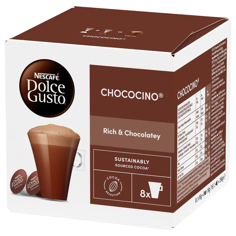 Chococino® Hot Chocolate Pods | NESCAFÉ® Dolce Gusto®
