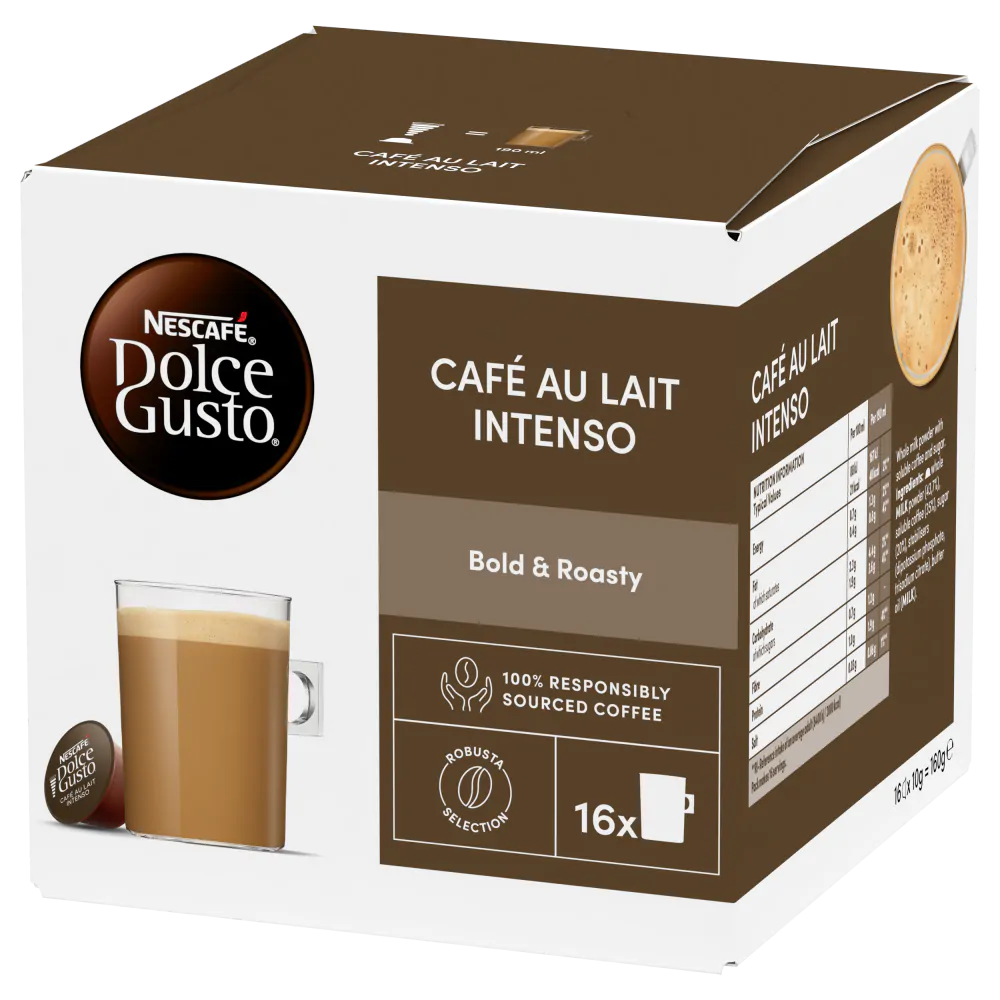 Dolce gusto cafe au lait intenso 2025