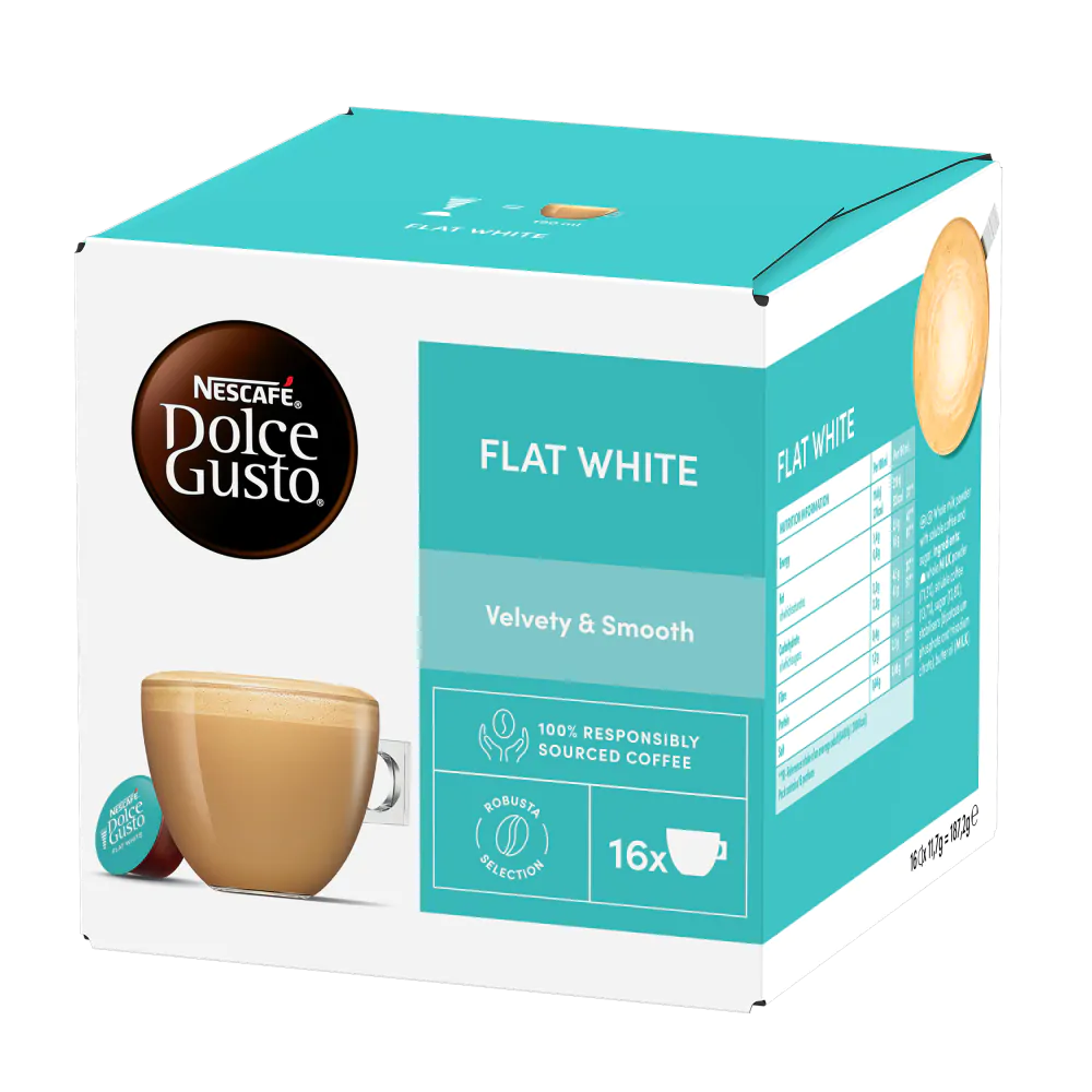 Nescafe dolce gusto flat white 2025
