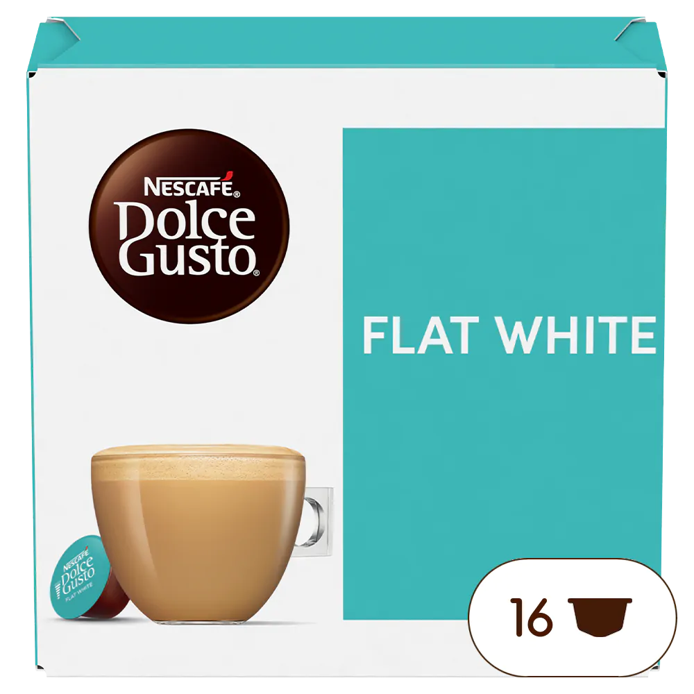 Flat White Coffee Pods NESCAFE Dolce Gusto