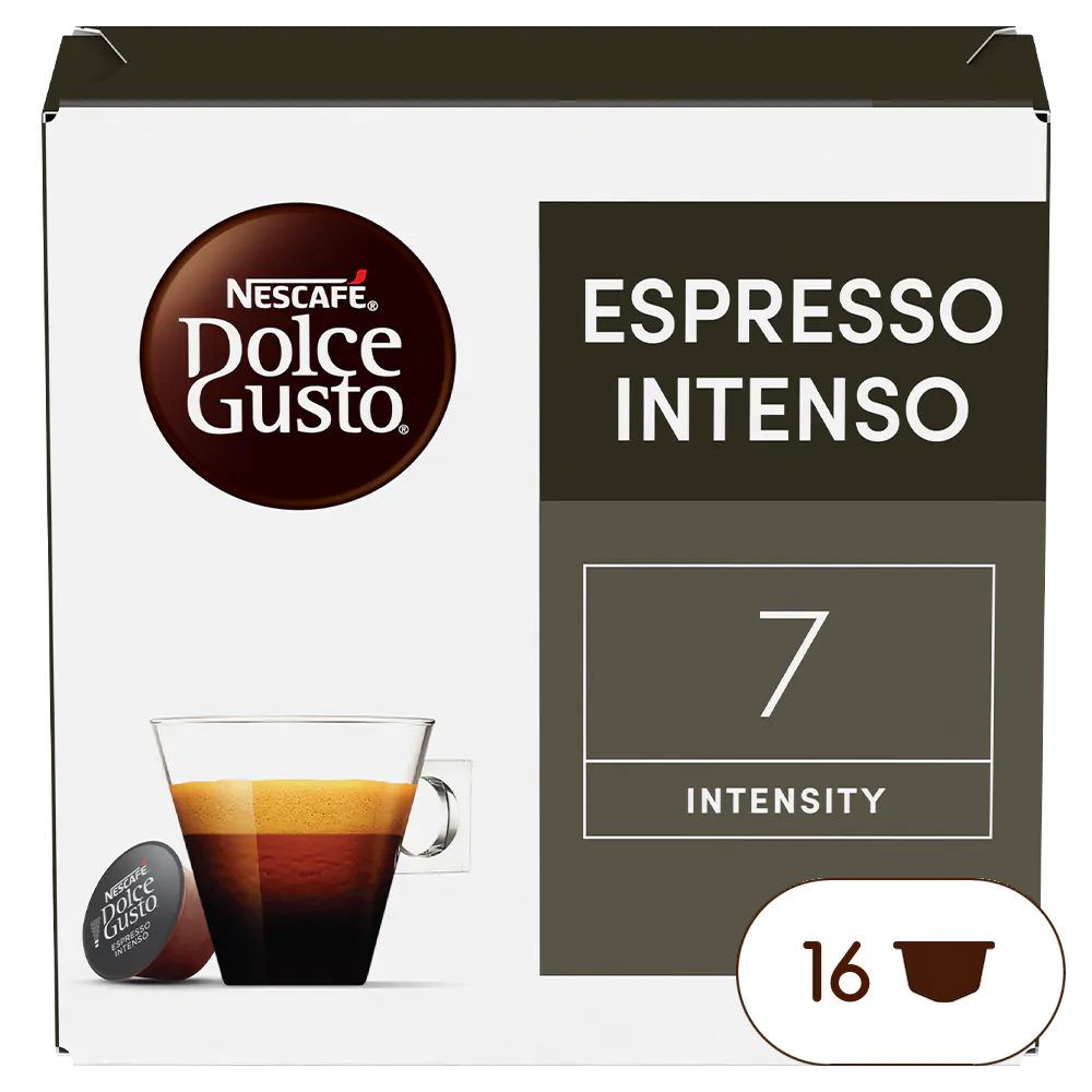 Espresso Intenso Coffee Pods NESCAFE Dolce Gusto