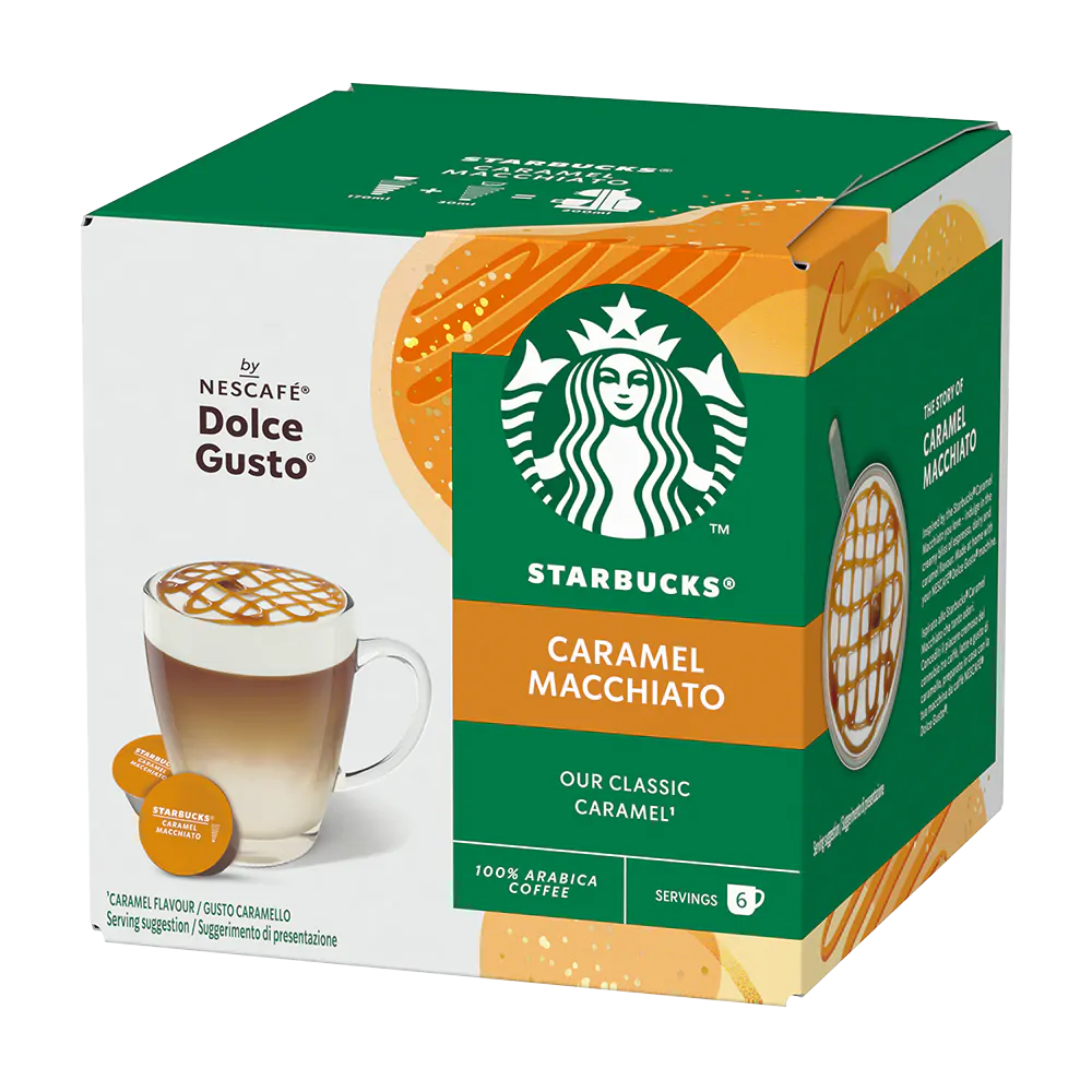 Espresso caramel dolce gusto top