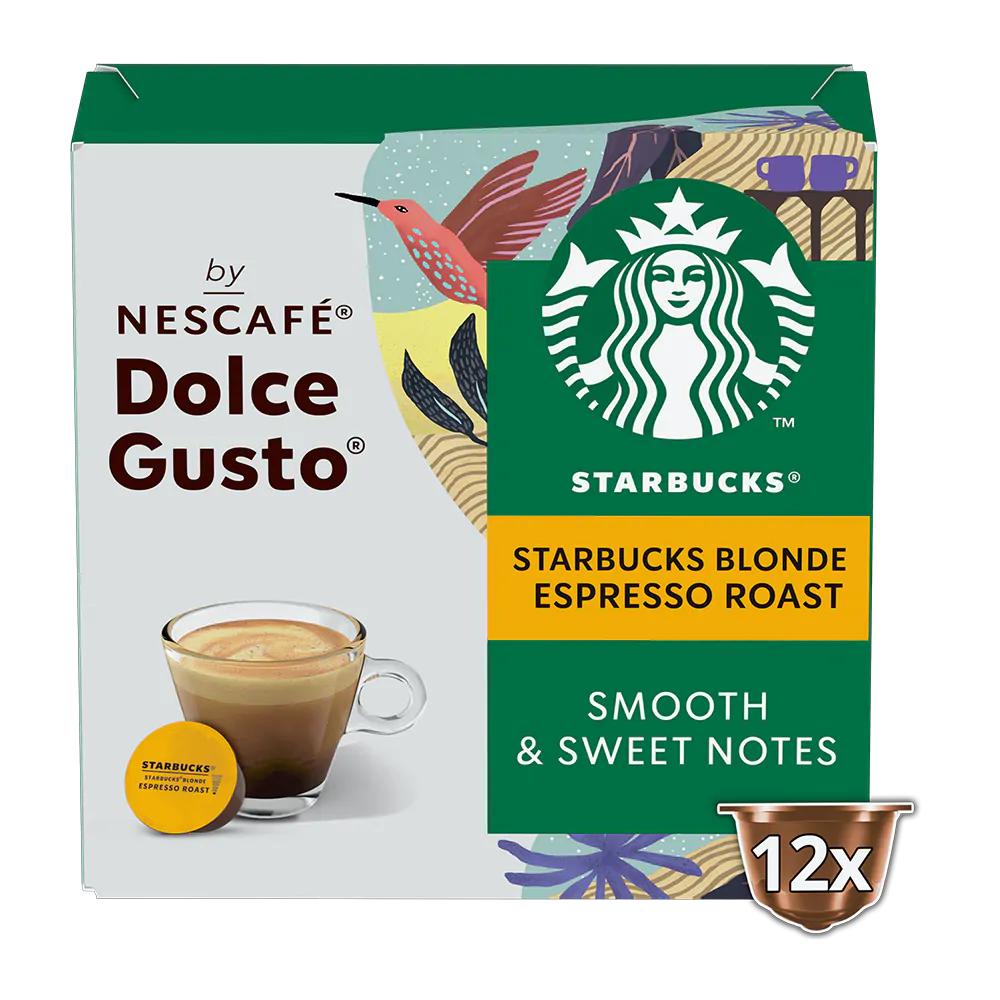 STARBUCKS Blonde Espresso Roast NESCAF Dolce Gusto