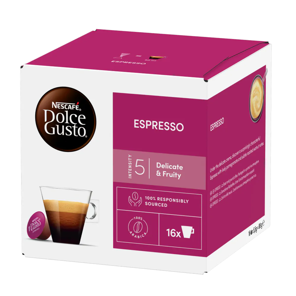 Espresso Coffee Pods NESCAFE Dolce Gusto