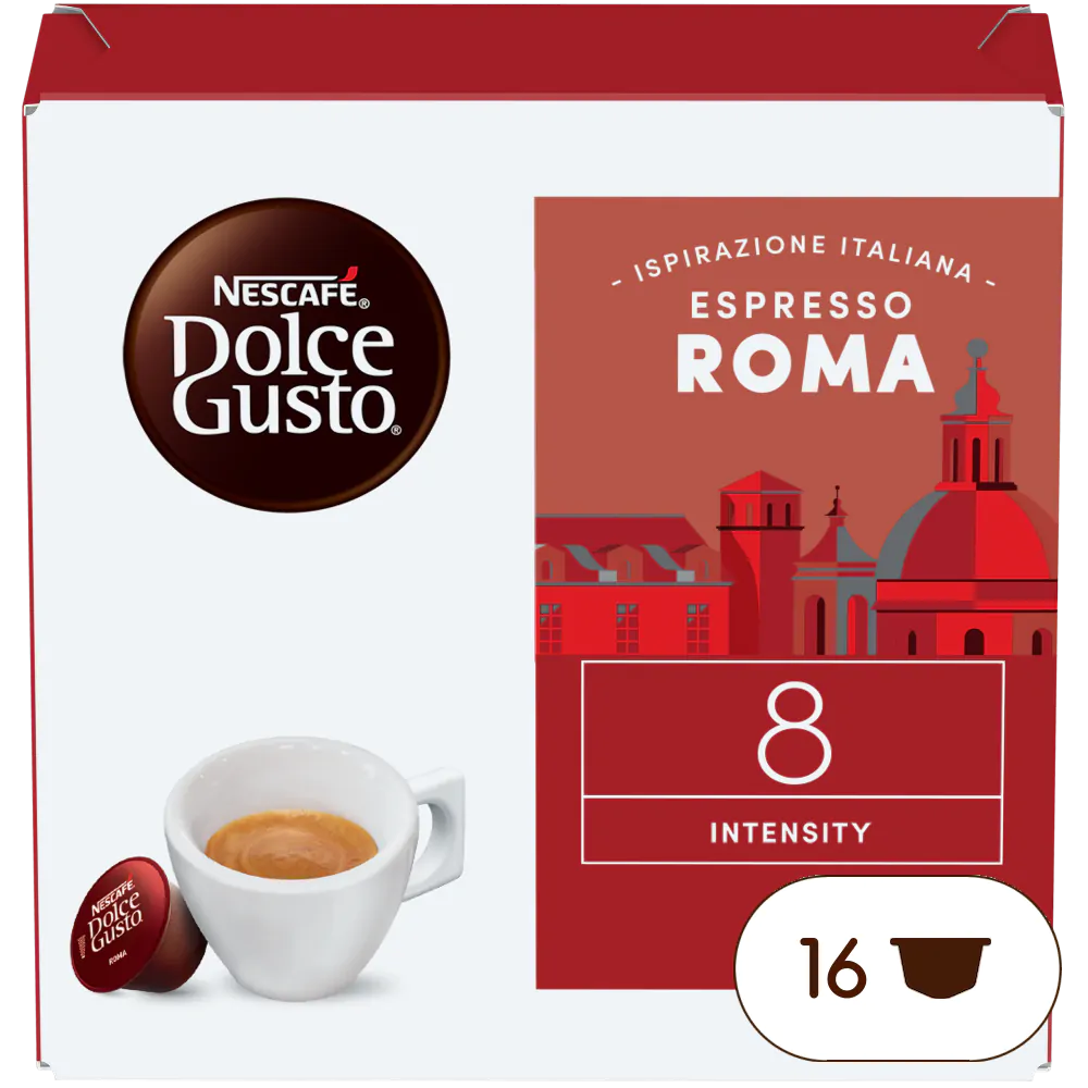 Espresso Roma Coffee Pods NESCAFE Dolce Gusto