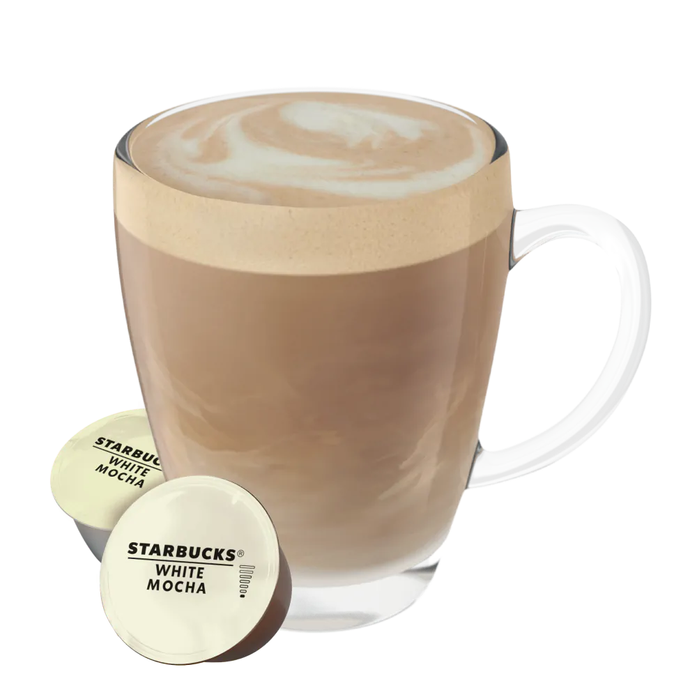 STARBUCKS White Mocha Pods NESCAFE Dolce Gusto