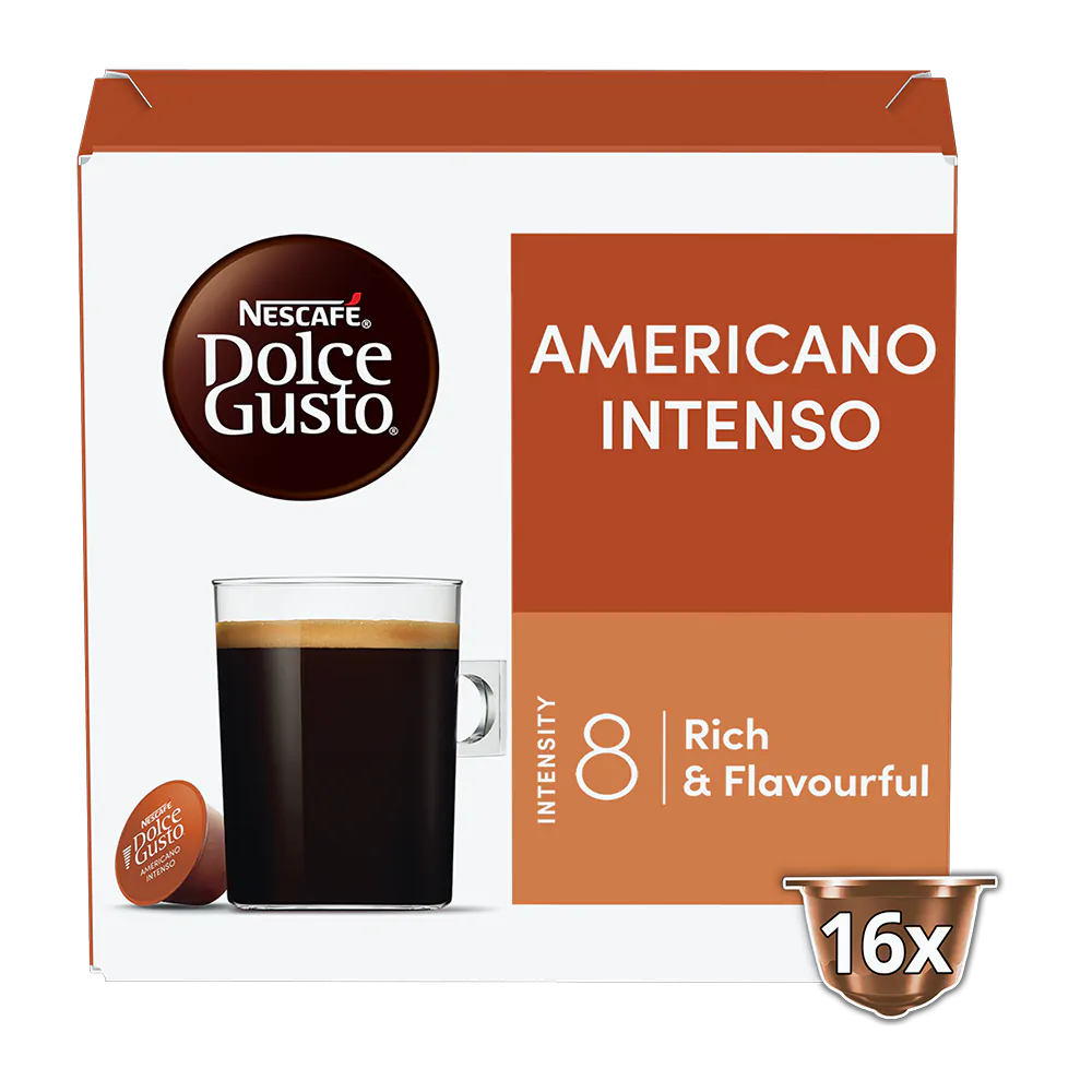 Americano Intenso Coffee Pods NESCAF Dolce Gusto