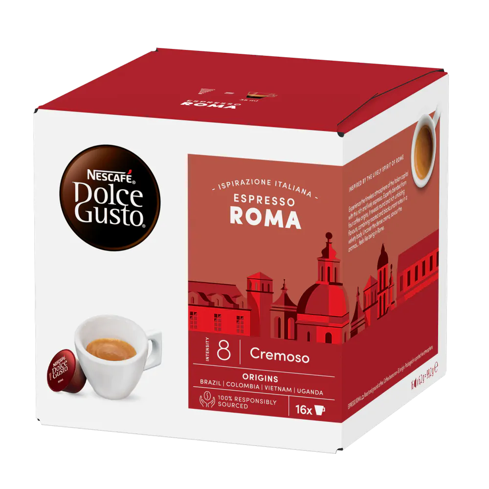 Espresso Roma Coffee Pods NESCAFE Dolce Gusto