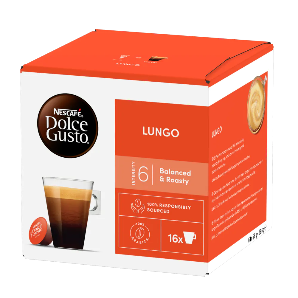 Lungo Coffee Pods NESCAFE Dolce Gusto