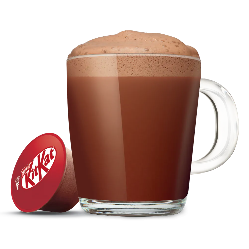 KitKat Hot Chocolate pods NESCAFE Dolce Gusto