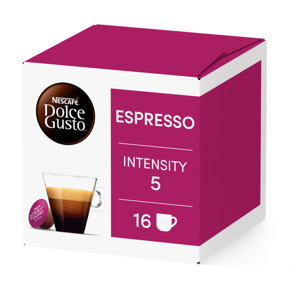 Pack of 16 EspressoNESCAFÉ® Dolce Gusto® coffee pods