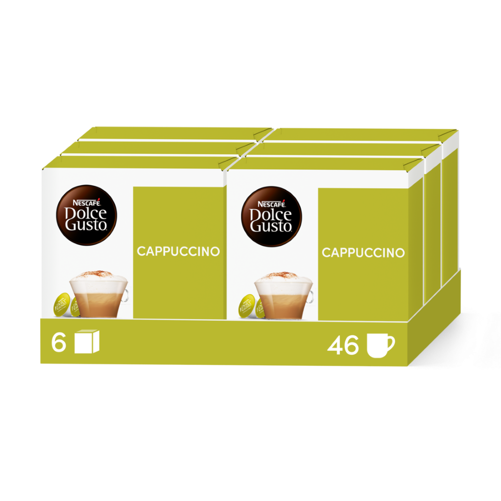 Pack of 96 Special Cappuccino Bundle - 6 boxesNESCAFÉ® Dolce Gusto® coffee pods